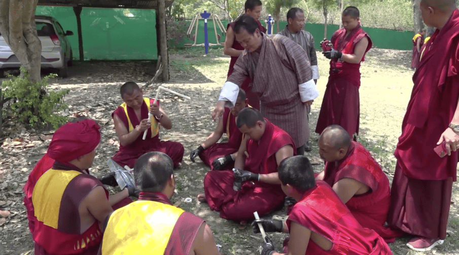 Monks gain plumbing skills to solve water challenges in monasteries